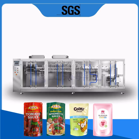 Automatic Dried Fruit Ready Made Pouch Packing Machine Linear Weigher Candy Packaging Machine for Premade Bag