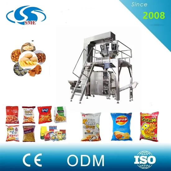 Easy Operate Automatic Vertical Cookies Wafer Biscuit Packing Machine