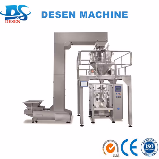 Easy Operate Automatic Vertical Cookies Wafer Biscuit Packing Machine