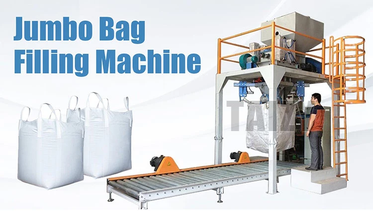 Plastic Pellet Packing Bagging Filling Machine for Jumbo Big Bag