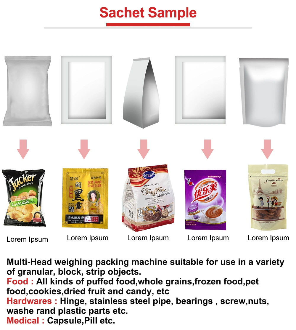 Automatic Puffed Rice Big Bag Bagging Packing Packaging Machine