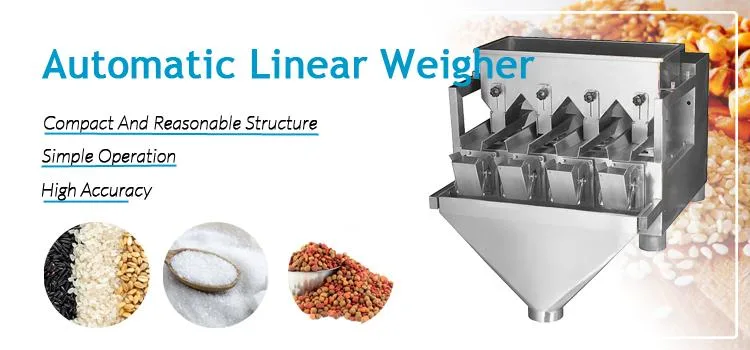 Small Weight Linear Weigher Packing Machine for Coffee