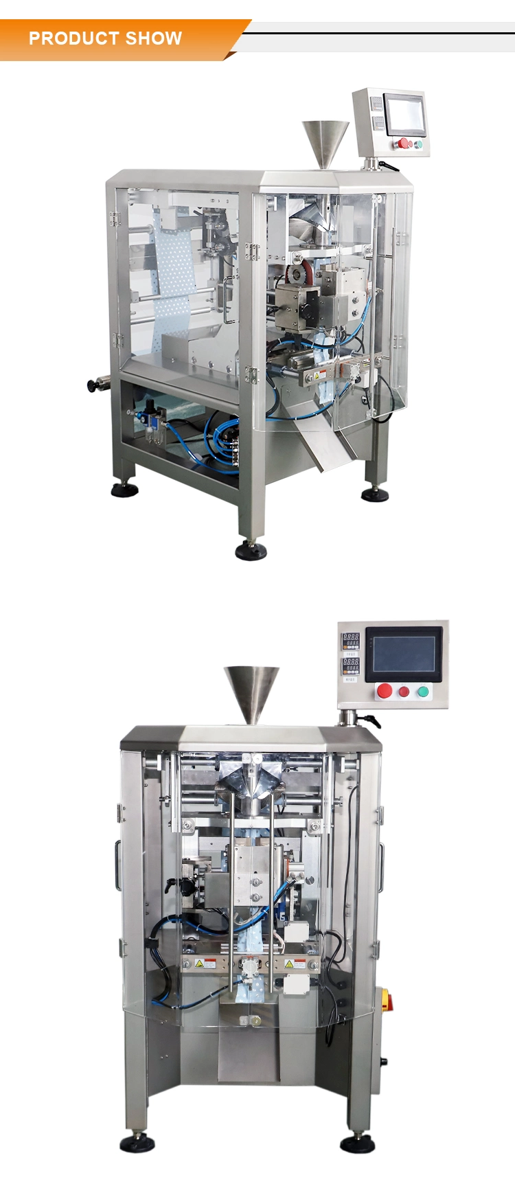Melon Seed/Sugar/Red Dates/Peanuts/Longans/Nut Vertical Packing Machine with Volumetric Cup