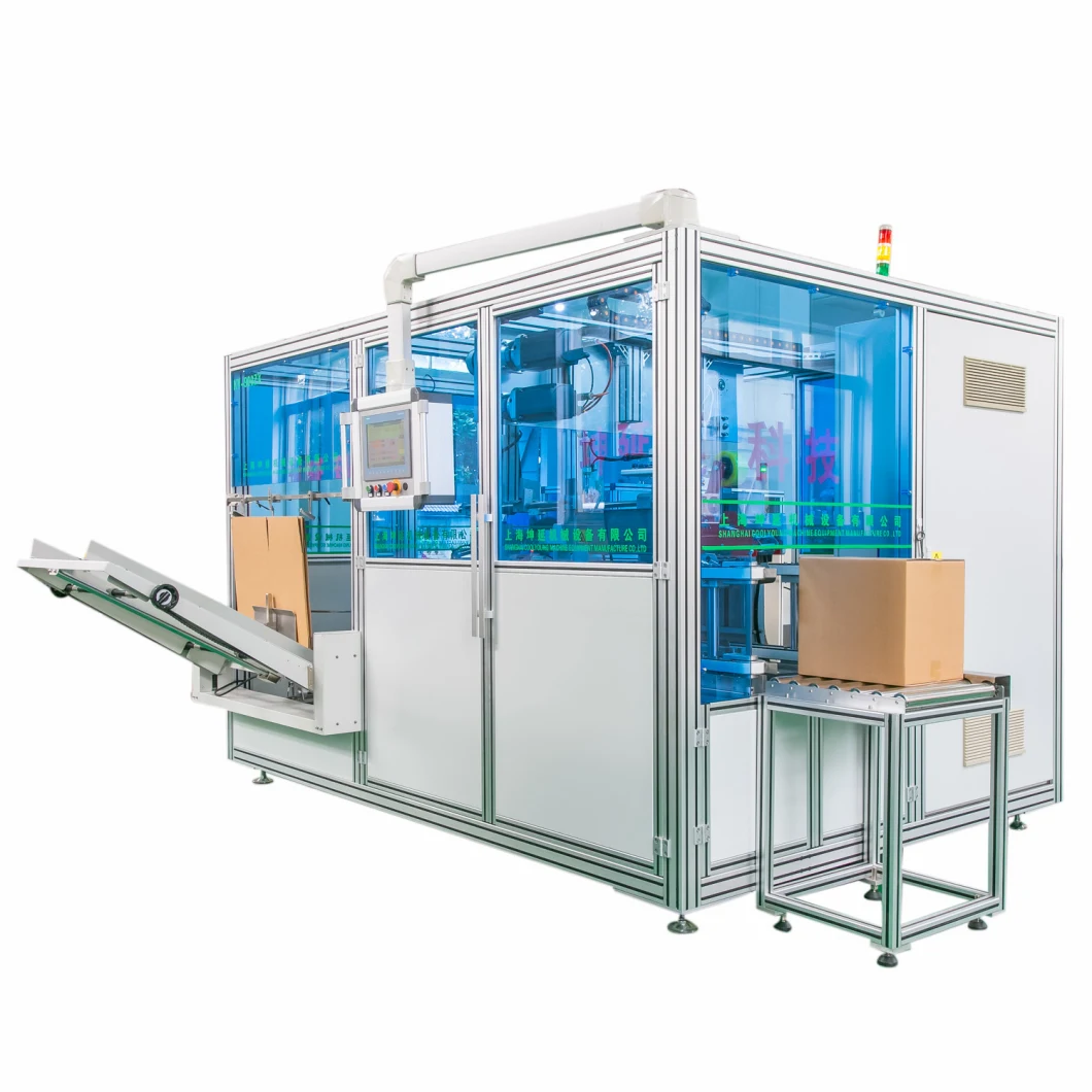 Automatic Applicable Factory Machinery Carton Box Case Packaging Horizontal and Vertical Cartoning Packing Machine