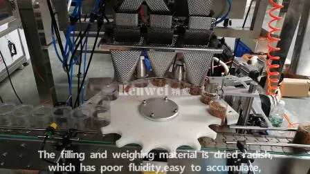 Fully Automatic Multihead Weigher Canning Weighing Food Multi-Function Packing Machine for Filling Sugar Nuts Chips Packaging Machine