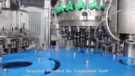 Volumetric Type Glass Bottled Carbonated Beverage Filling Capping Packing Manufacturing Machine