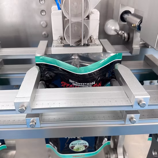 Automatic Dry Coffee Milk Powder Premade Zipper Pouch Bag Filling Packing Machine