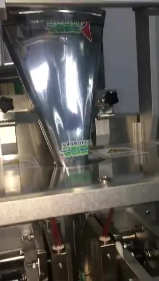 Multi-Function Automatic Vertical Pouch Packing Machine for Food Sugar Snack Chips Packaging Bag Bagger